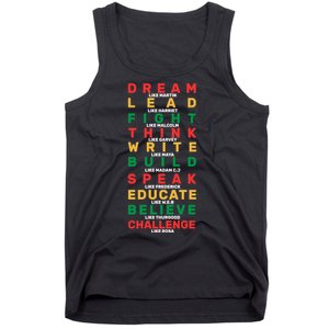 Black History Month Famous Figure Tank Top