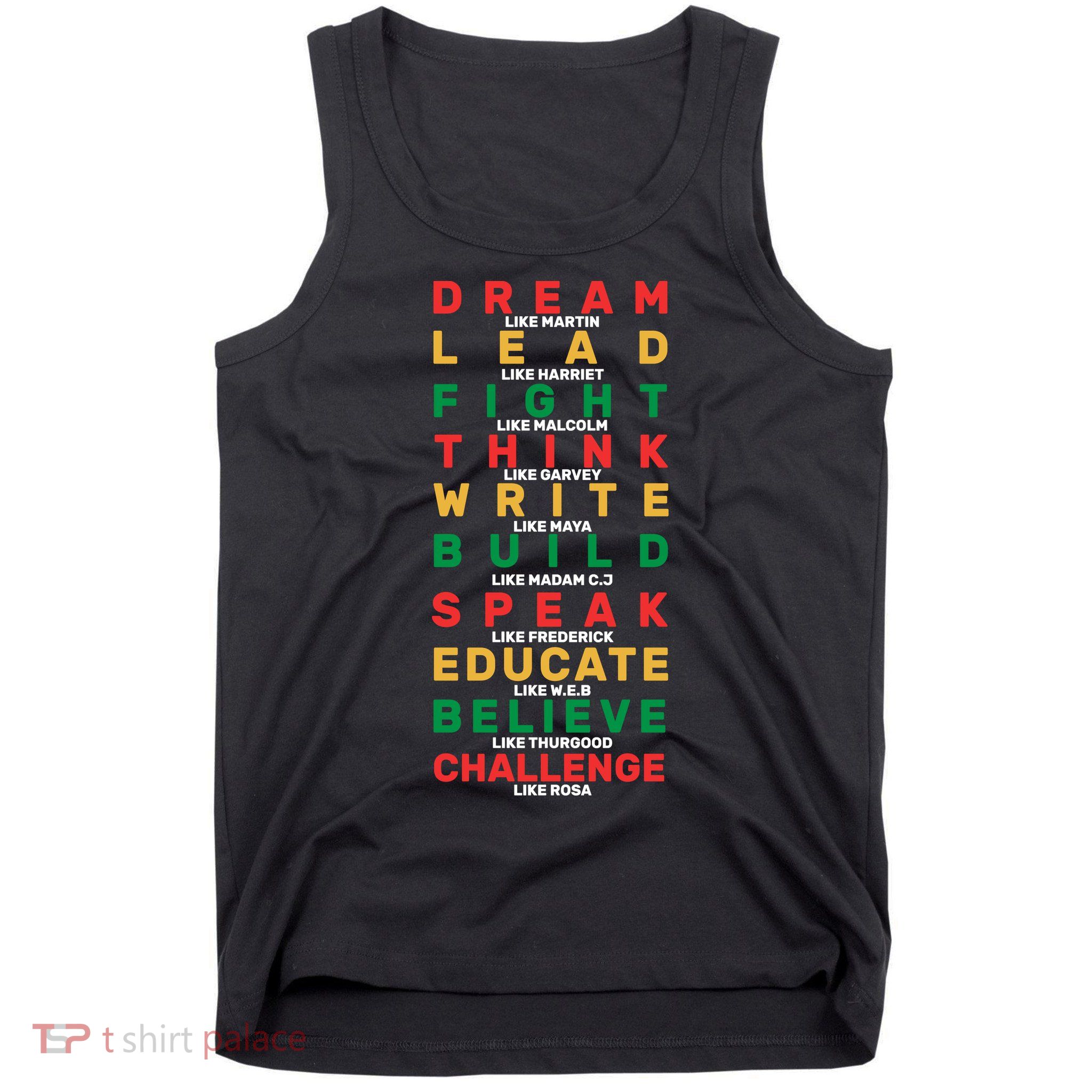 Black History Month Famous Figure Tank Top