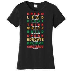 Black History Month Famous Figure Women's T-Shirt