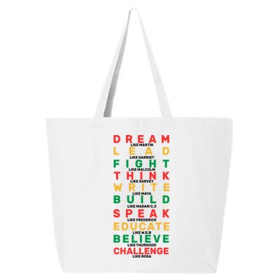 Black History Month Famous Figure 25L Jumbo Tote