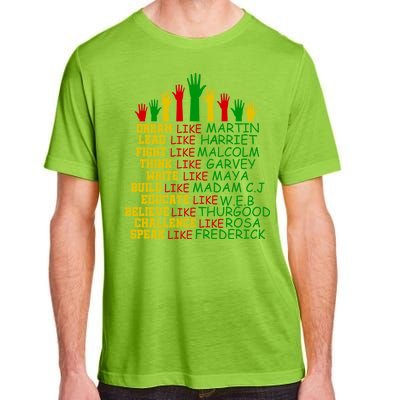 Black History Month Famous Figures Adult ChromaSoft Performance T-Shirt