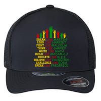 Black History Month Famous Figures Flexfit Unipanel Trucker Cap