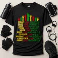 Black History Month Famous Figures Cooling Performance Crew T-Shirt