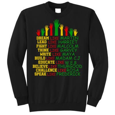 Black History Month Famous Figures Sweatshirt