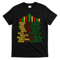 Black History Month Famous Figures T-Shirt