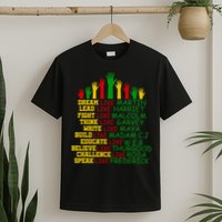 Black History Month Famous Figures T-Shirt