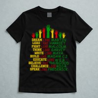 Black History Month Famous Figures T-Shirt