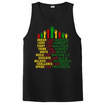 Black History Month Famous Figures PosiCharge Competitor Tank