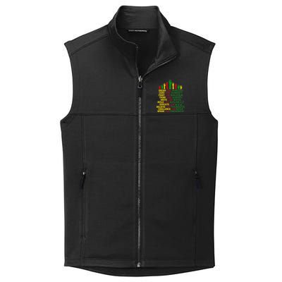 Black History Month Famous Figures Collective Smooth Fleece Vest