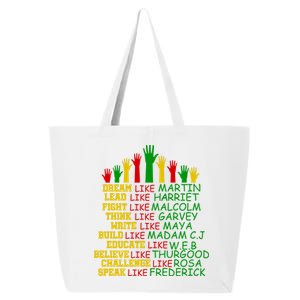 Black History Month Famous Figures Hands 25L Jumbo Tote