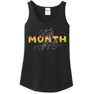 Black History Month February  Ladies Essential Tank