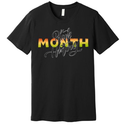 Black History Month February  Premium T-Shirt