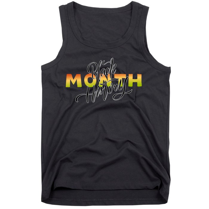 Black History Month February  Tank Top