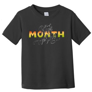 Black History Month February  Toddler T-Shirt