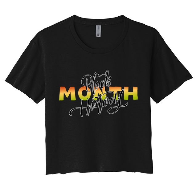 Black History Month February  Crop Top