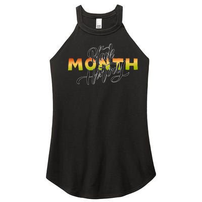 Black History Month February  Women’s Perfect Tri Rocker Tank