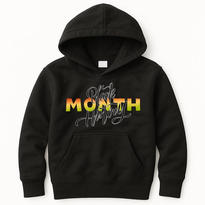 Black History Month February  Kids Hoodie