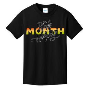 Black History Month February  Kids T-Shirt