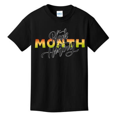 Black History Month February  Kids T-Shirt