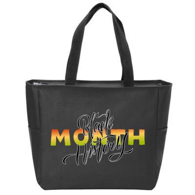Black History Month February  Zip Tote Bag