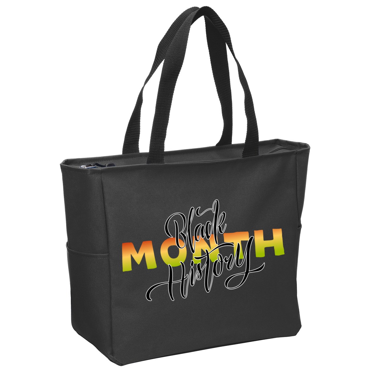 Black History Month February  Zip Tote Bag