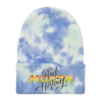 Black History Month February  Tie Dye 12in Knit Beanie