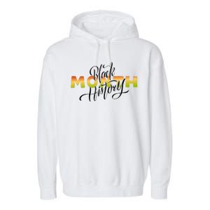 Black History Month February  Garment-Dyed Fleece Hoodie