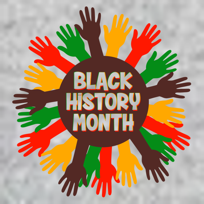 Black History Month Hands Raised  Full Zip Hoodie