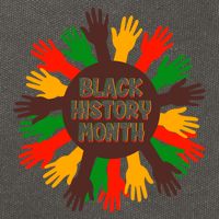 Black History Month Hands Raised  Cotton Canvas Backpack