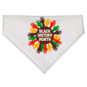 Black History Month Hands Raised  USA-Made Doggie Bandana