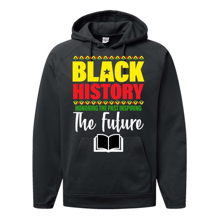 Black History Month Inspiring The Future Performance Fleece Hoodie