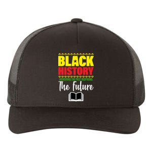 Black History Month Inspiring The Future Yupoong Adult 5-Panel Trucker Hat