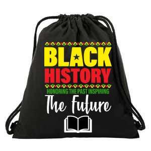 Black History Month Inspiring The Future Drawstring Bag