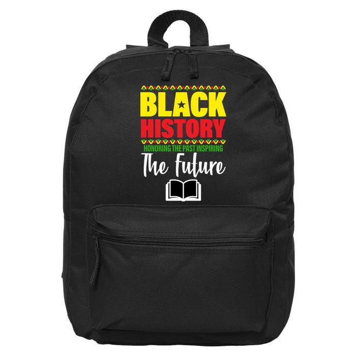 Black History Month Inspiring The Future 16 in Basic Backpack