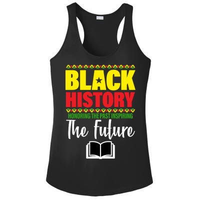 Black History Month Inspiring The Future Ladies PosiCharge Competitor Racerback Tank