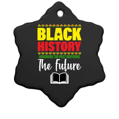 Black History Month Inspiring The Future Ceramic Star Ornament