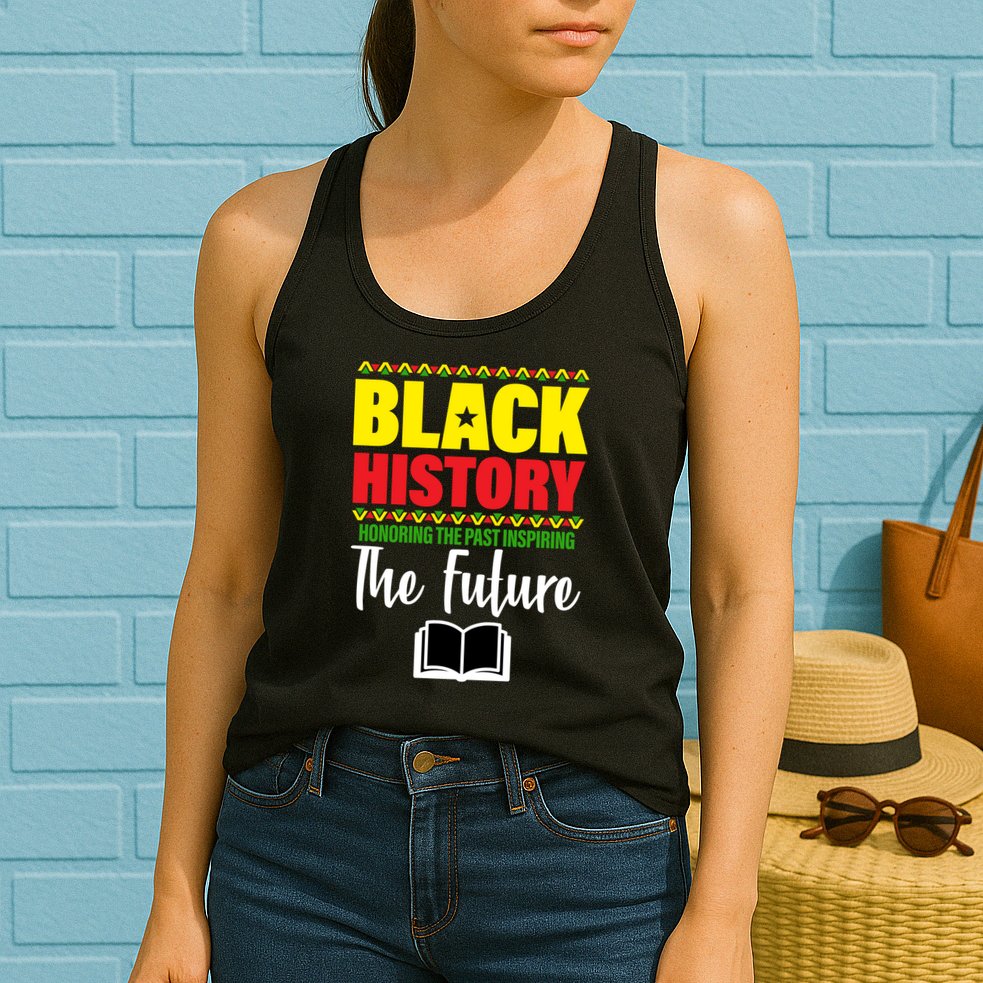 Black History Month Inspiring The Future Womens Tank Top