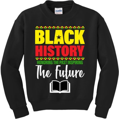 Black History Month Inspiring The Future Kids Sweatshirt