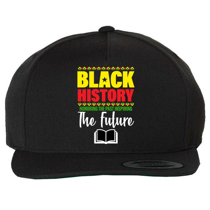 Black History Month Inspiring The Future Wool Snapback Cap