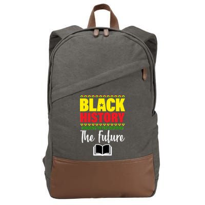 Black History Month Inspiring The Future Cotton Canvas Backpack