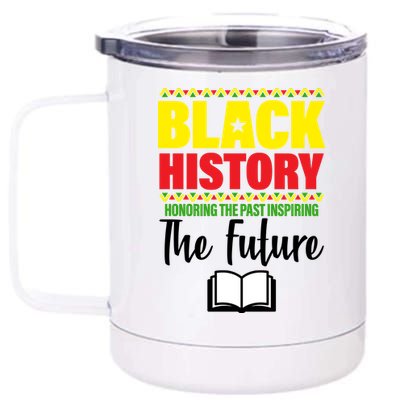 Black History Month Inspiring The Future 12 oz Stainless Steel Tumbler Cup