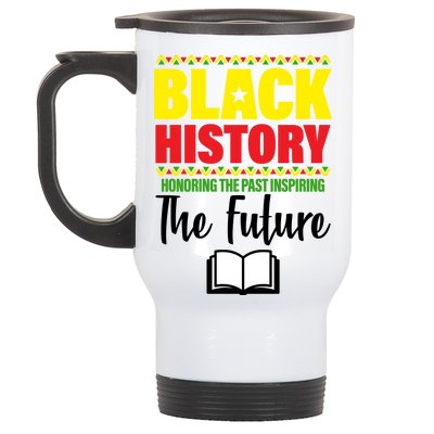 Black History Month Inspiring The Future Stainless Steel Travel Mug