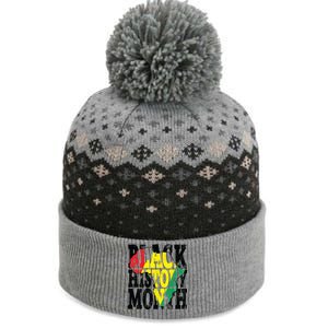 Black History Month Map Of Africa The Baniff Cuffed Pom Beanie