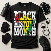 Black History Month Map Of Africa Cooling Performance Crew T-Shirt