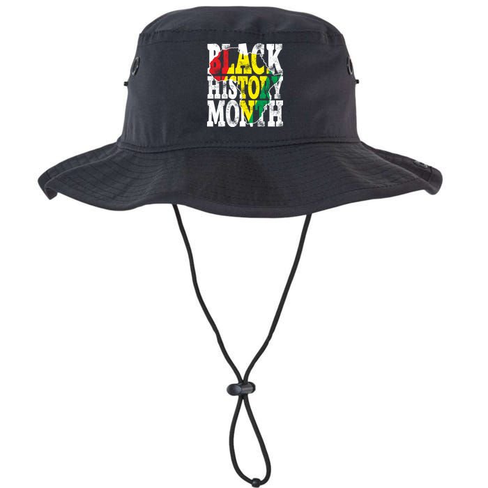 Black History Month Map Of Africa Legacy Cool Fit Booney Bucket Hat