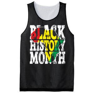 Black History Month Map Of Africa Mesh Reversible Basketball Jersey Tank