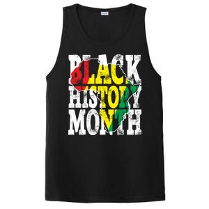 Black History Month Map Of Africa PosiCharge Competitor Tank