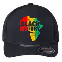 Black History Month Map Of Africa BHM Flexfit Unipanel Trucker Cap