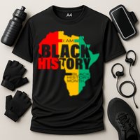 Black History Month Map Of Africa BHM Cooling Performance Crew T-Shirt
