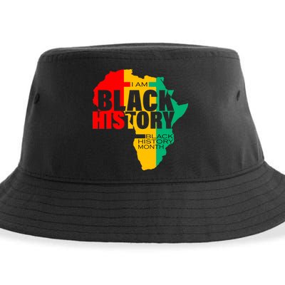 Black History Month Map Of Africa BHM Sustainable Bucket Hat